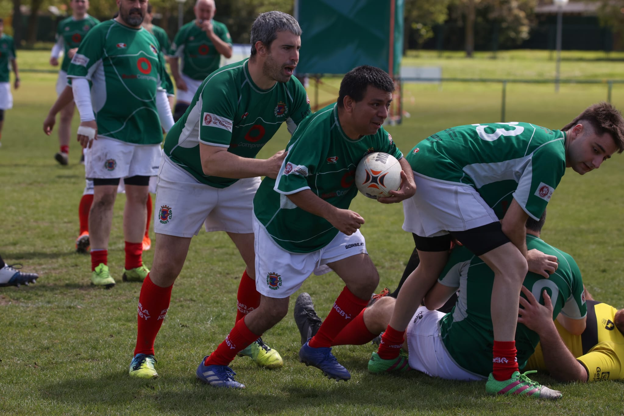 Buen juego en la cita de Liga Bultza celebrada en Pamplona el 16 de abril